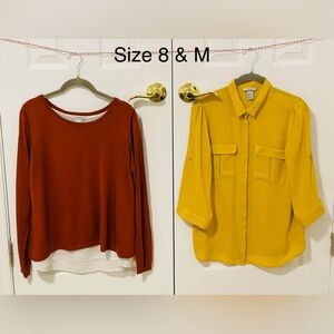 H&M Set of 2 Women Top & Blouse